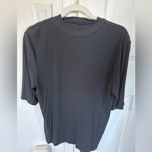 A New Day Ribbed Mock Neck
